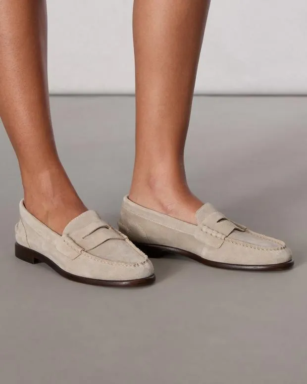 Flats Carter Suede Loafer Light Sand Suede 8211 rag and bone Women Flats Carter Suede Loafer Light Sand Suede 8211 rag and bone Women