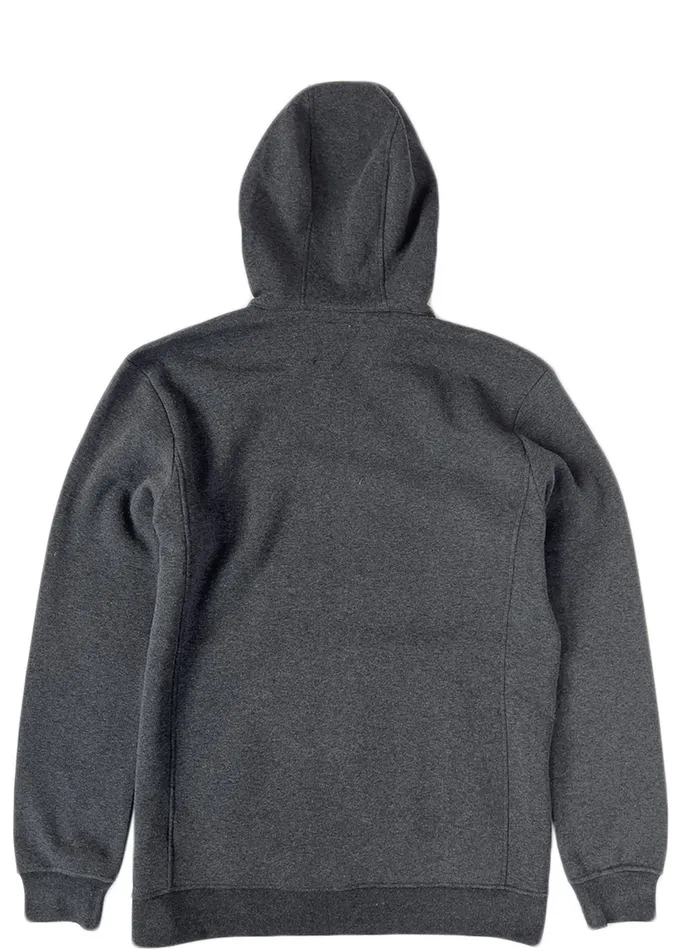 Fleece and Hoodies Men Vissla Onshore Eco Zip Hoodie Black Heather Fleece and Hoodies Men Vissla Onshore Eco Zip Hoodie Black Heather