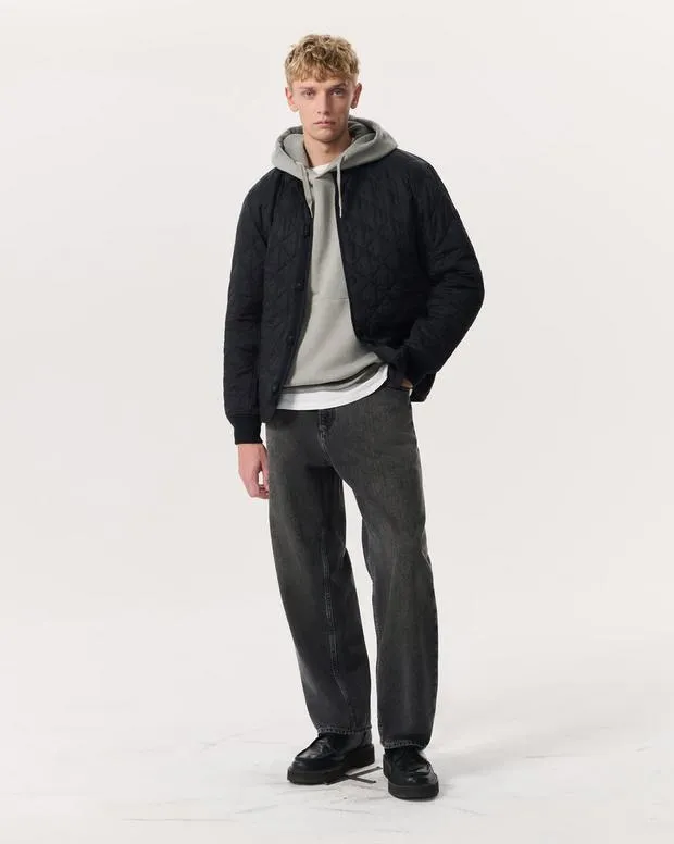 Focus Quilted Italian CottonBlend Liner Jacket Black Jackets and Coats rag and bone Men
