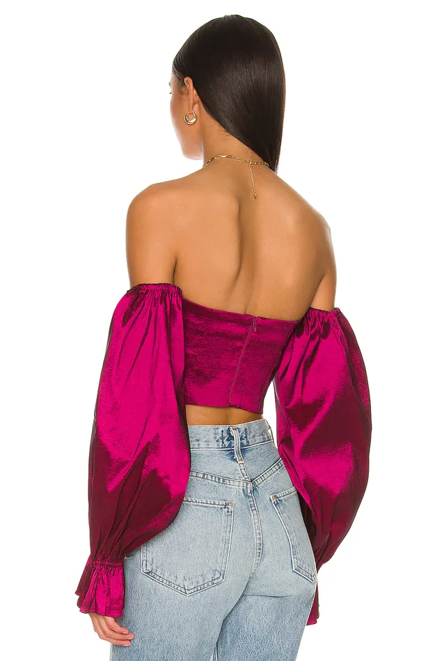 Fraya Top Raspberry Red Women Lovers and Friends Tops