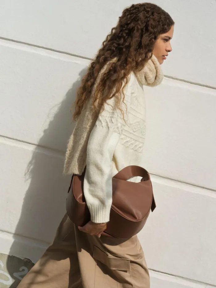 French Connection Bags and Purses Large Cross Body Bag Cognac 8211 Woman