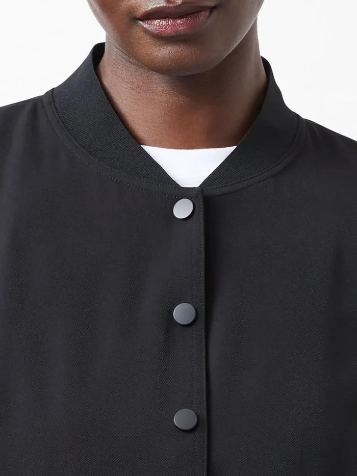 French Connection Coats and Jackets Harrie Suiting Bomber Jacket Blackout 8211 Woman