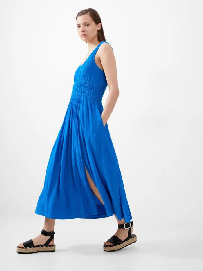 French Connection Dresses Harper Dress Blue Sea Star 8211 Woman