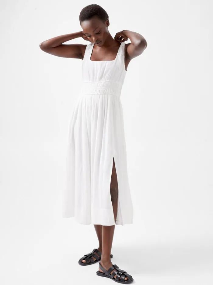 French Connection Dresses Harper Dress Summer White 8211 Woman