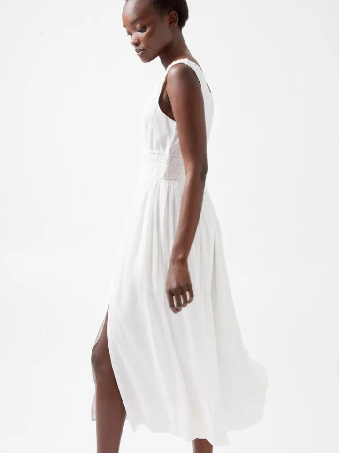 French Connection Dresses Harper Dress Summer White 8211 Woman