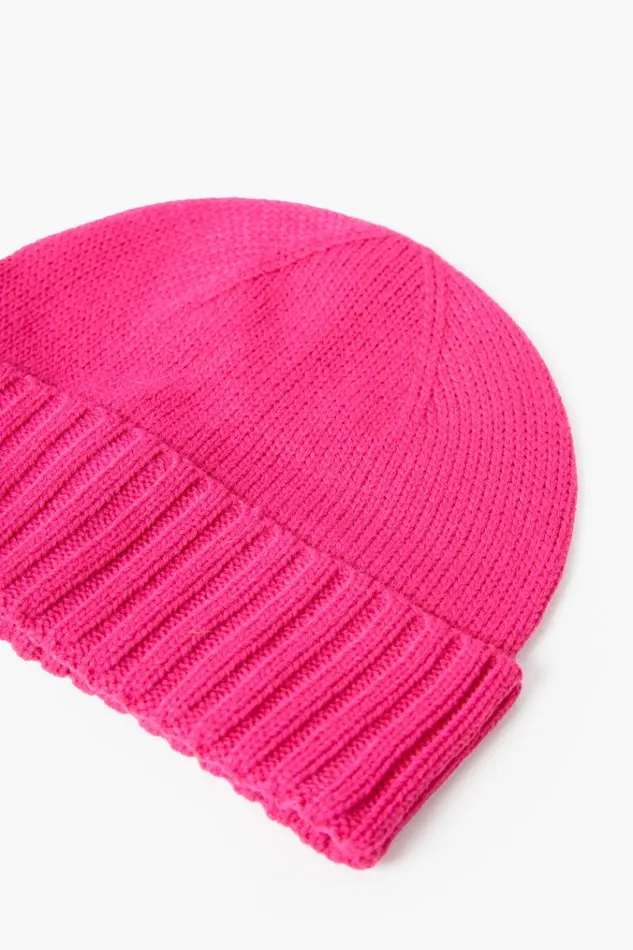 French Connection Hats Beanie Hat Fuschia 8211 Woman