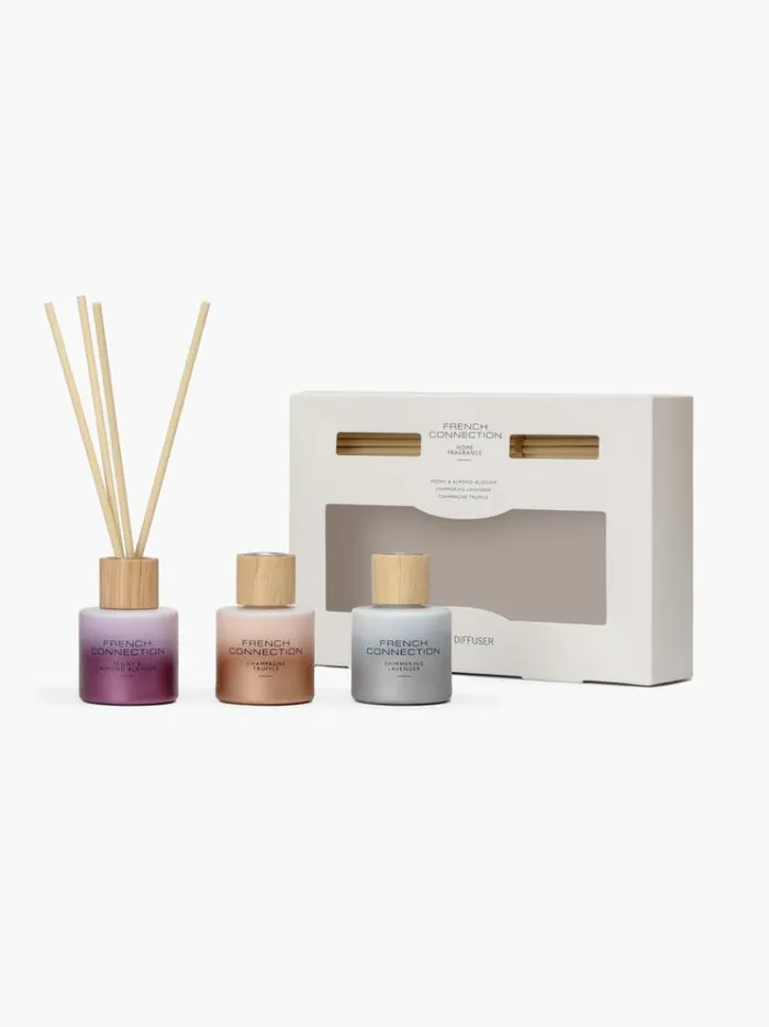 French Connection Home Accessories Couture Diffusers Set Of 3 Champagnepeonylavendar 8211 Home French Connection Home Accessories Couture Diffusers Set Of 3 Champagnepeonylavendar 8211 Home