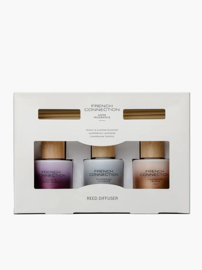 French Connection Home Accessories Couture Diffusers Set Of 3 Champagnepeonylavendar 8211 Home
