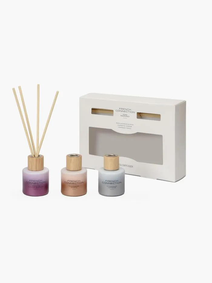 French Connection Home Accessories Couture Diffusers Set Of 3 Champagnepeonylavendar 8211 Home