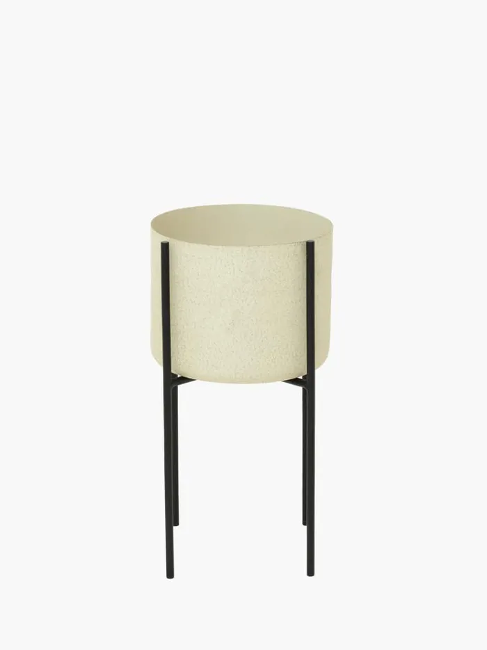 French Connection Home Accessories Malae Planter Naturalblack 8211 Home