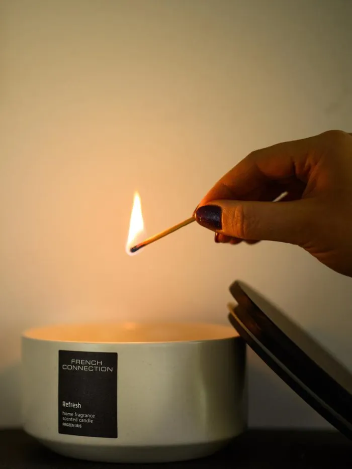 French Connection Home Accessories Refresh Sanctuary 396g Candle Natural 8211 Home