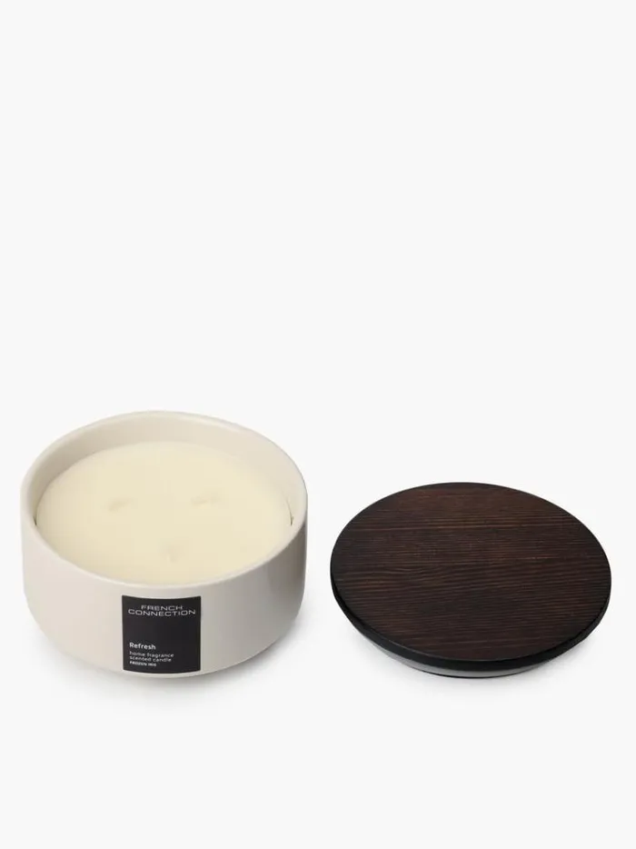 French Connection Home Accessories Refresh Sanctuary 396g Candle Natural 8211 Home