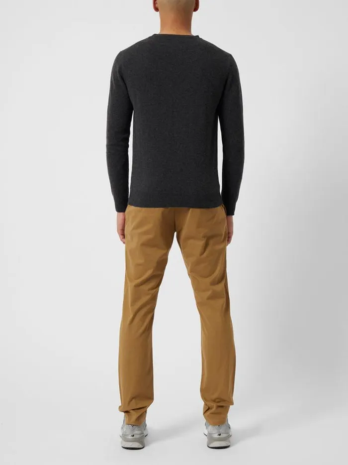 French Connection Knitwear Cashmere Knit Jumper Charcoal Mel 8211 Man
