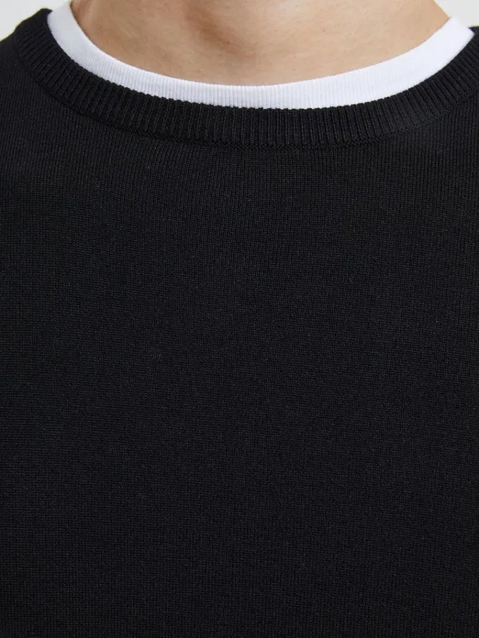 French Connection Knitwear Crew Neck Sweatshirt Dark Navy 8211 Man