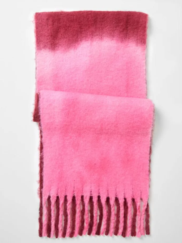 French Connection Scarves Ombre Soft Touch Scarf Pink 8211 Woman