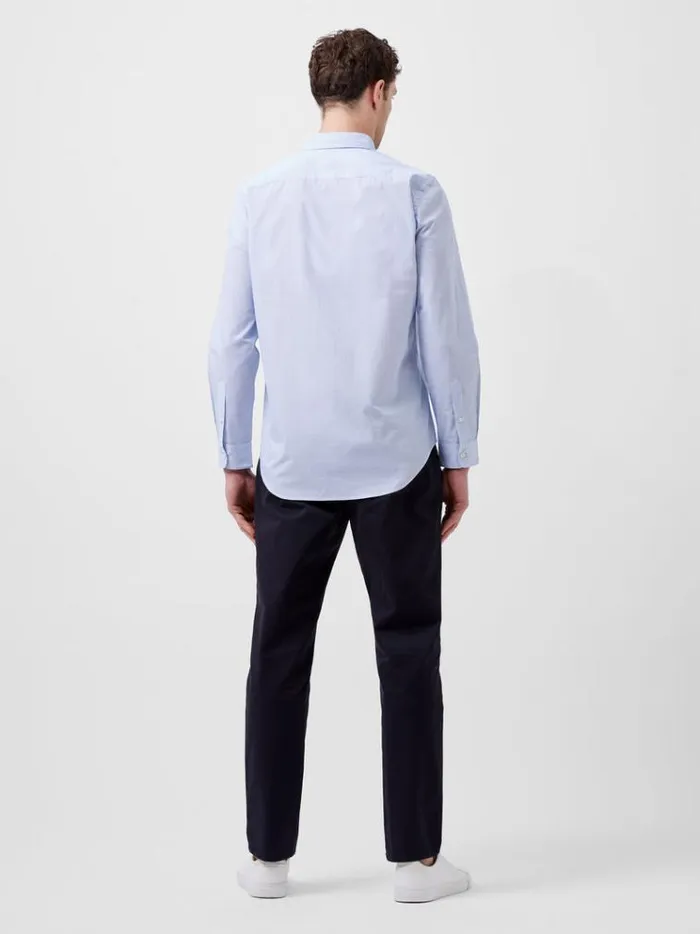 French Connection Shirts Regular Fit Classic Collar Geo Shirt Blue Dot Print 8211 Man