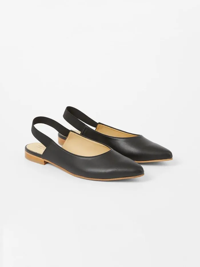 French Connection Shoes SW X Meriola Pointed Toe Slingback Ballerina Pumps Black 8211 Woman French Connection Shoes SW X Meriola Pointed Toe Slingback Ballerina Pumps Black 8211 Woman