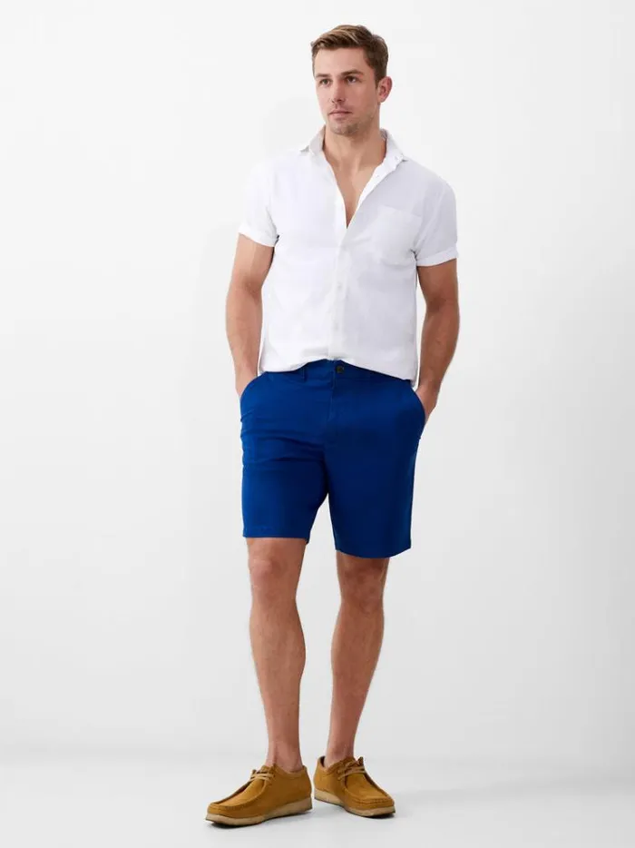 French Connection Shorts Stretch Chino Shorts Navy 8211 Man