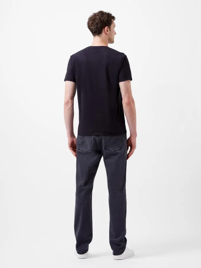 French Connection TShirts and Polo Shirts Embroidered Dragonfly Organic Graphic TShirt Black 8211 Man