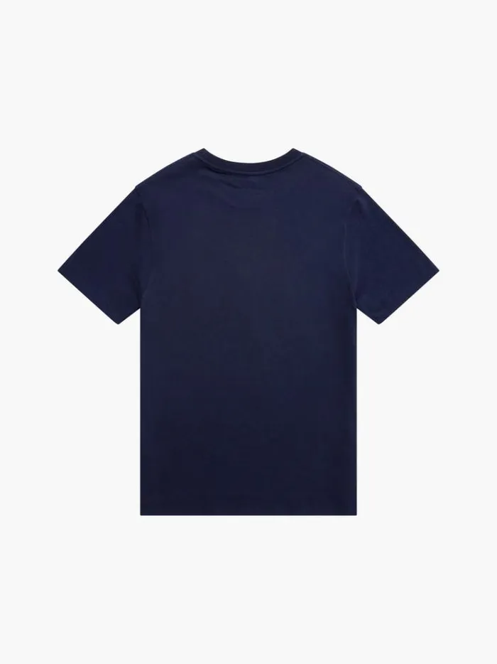 French Connection TShirts and Polo Shirts Embroidered Sports Car Graphic TShirt Marine 8211 Man