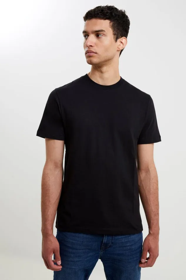 French Connection TShirts and Polo Shirts Organic Cotton Classic TShirt Black Onyx 8211 Man French Connection TShirts and Polo Shirts Organic Cotton Classic TShirt Black Onyx 8211 Man