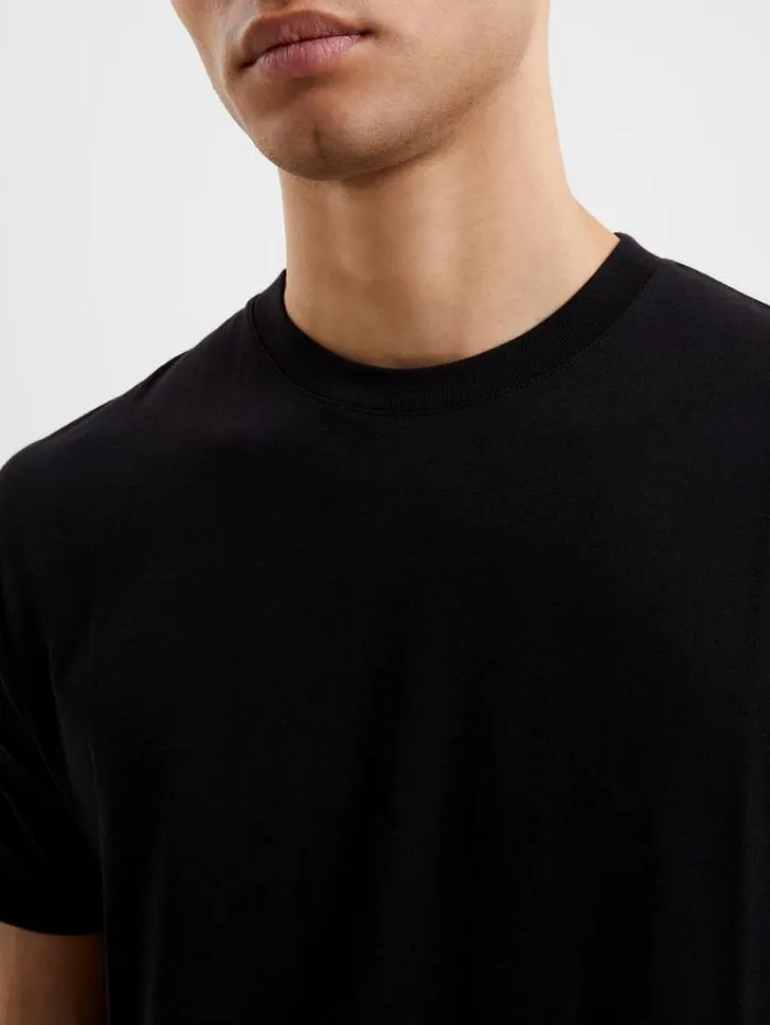 French Connection TShirts and Polo Shirts Organic Cotton Classic TShirt Black Onyx 8211 Man