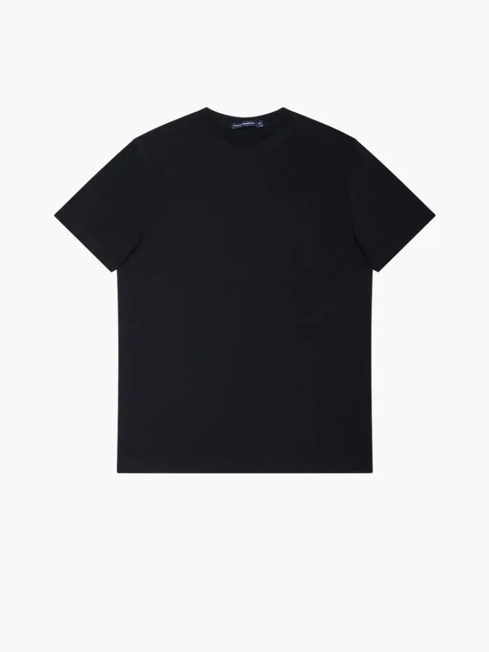 French Connection TShirts and Polo Shirts Organic Cotton Classic TShirt Black Onyx 8211 Man