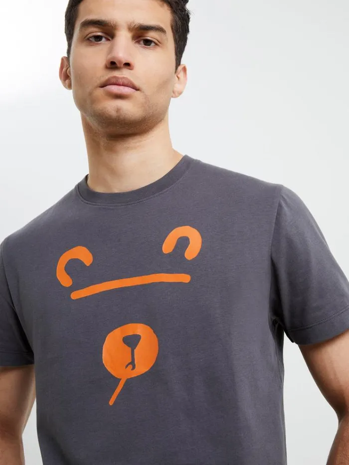 French Connection TShirts and Polo Shirts Shadow Bear TShirt Forged Iron 8211 Man