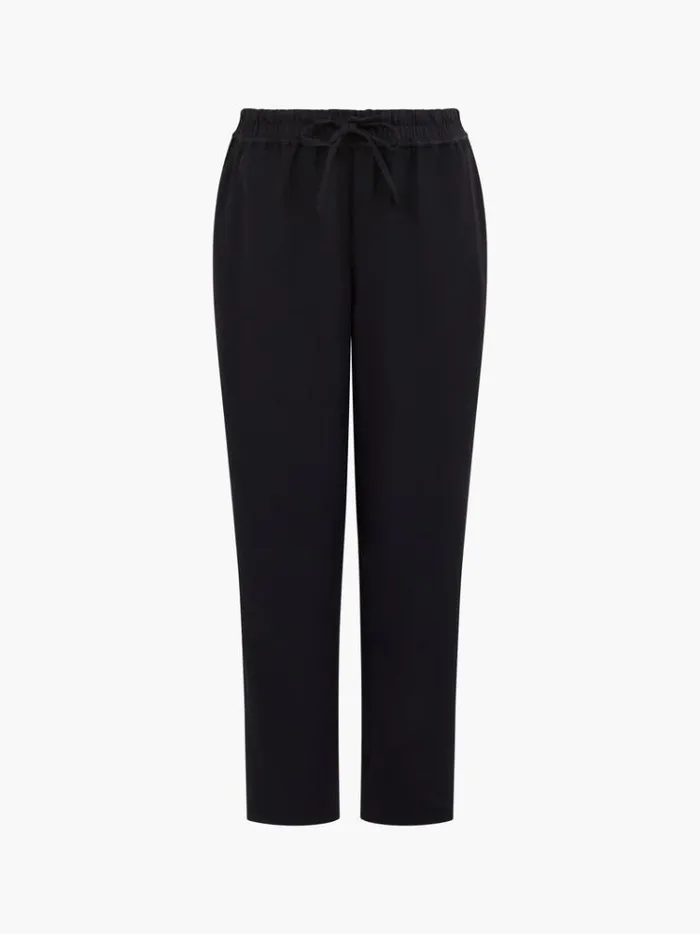 French Connection Trousers Bella Twill Trousers Black 8211 Woman