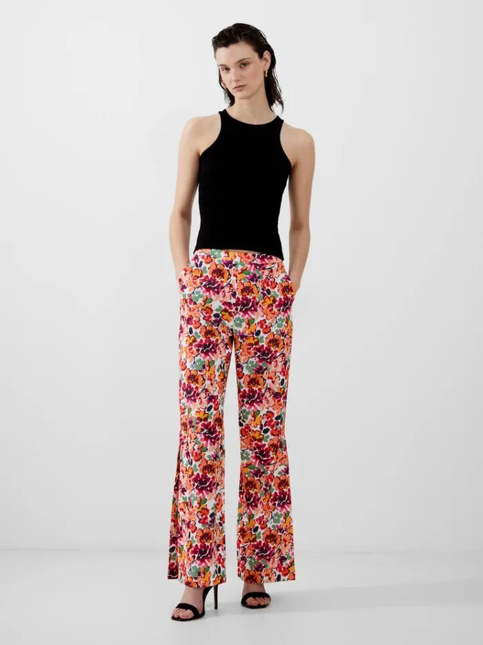 French Connection Trousers Brenna Harrie Trousers Melon 8211 Woman