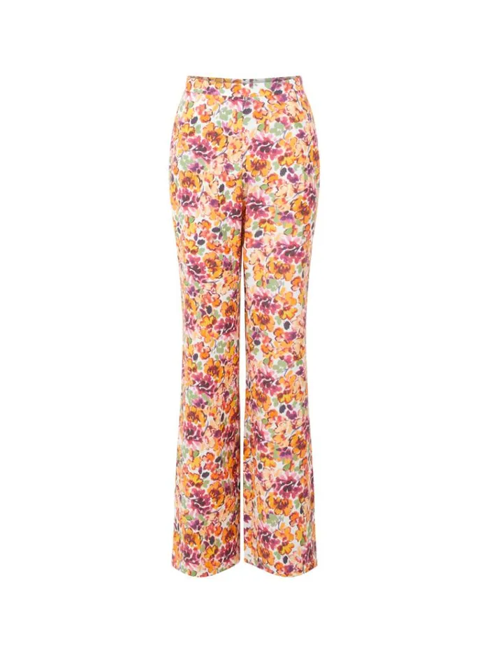French Connection Trousers Brenna Harrie Trousers Melon 8211 Woman