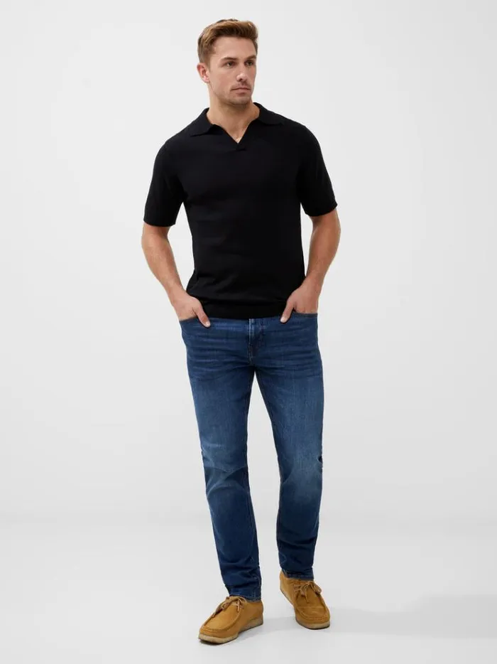 French Connection Trousers Denim Jeans Indigo Reg 8211 Man