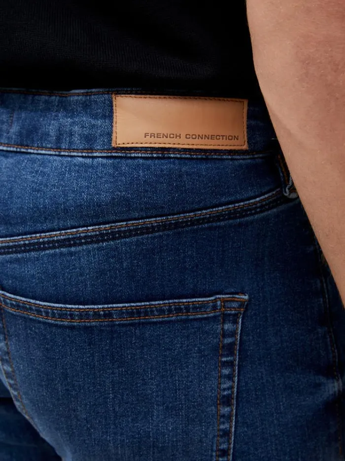 French Connection Trousers Denim Jeans Indigo Reg 8211 Man