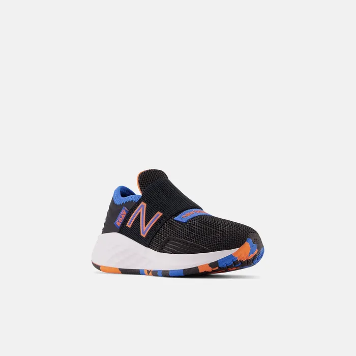 Fresh Foam Roav SlipOn Black with Serene Blue and Vibrant Orange Kids Size 0 8211 10 New Balance