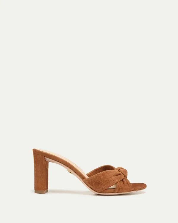 Ganita KnotFront Sandal Hazelwood Women Veronica Beard Shoes