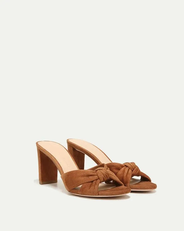 Ganita KnotFront Sandal Hazelwood Women Veronica Beard Shoes