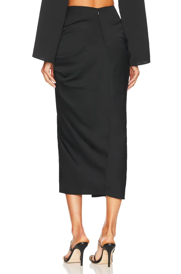 Gianne Skirt Black Women Lovers and Friends Skirts Gianne Skirt Black Women Lovers and Friends Skirts