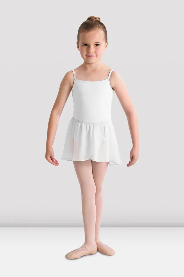 Girls Barre Stretch Waist Ballet Skirt White Basics Bloch Children