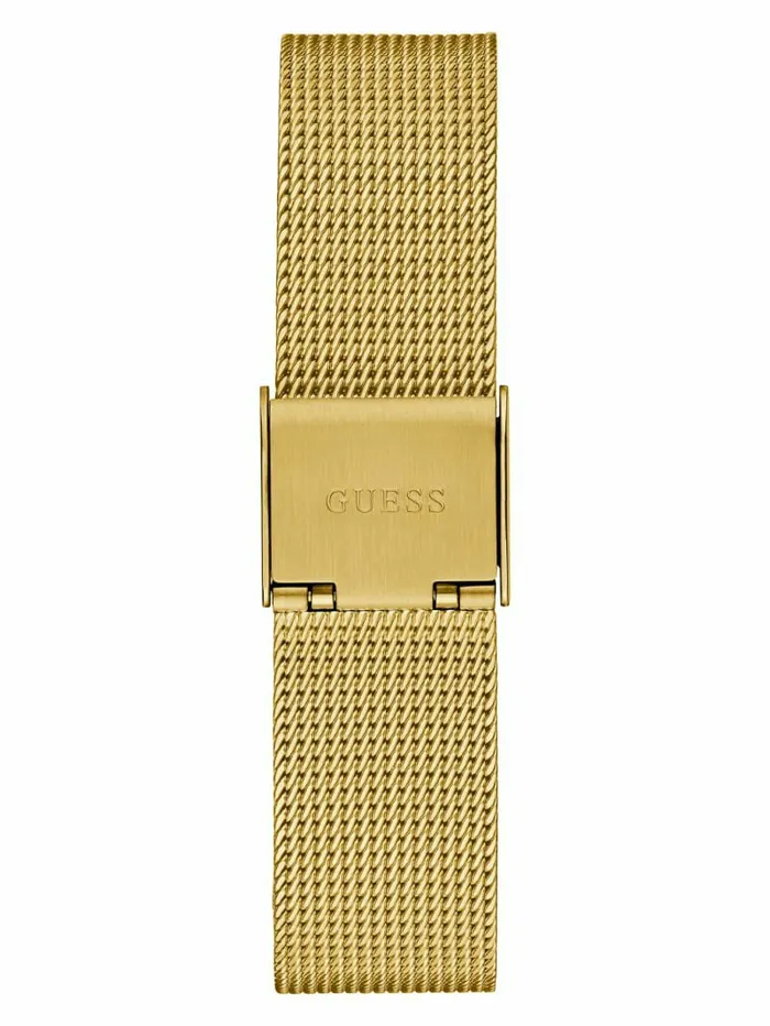 GoldTone Triangle Mesh Analog Watch Gold Watches GUESS Women GoldTone Triangle Mesh Analog Watch Gold Watches GUESS Women