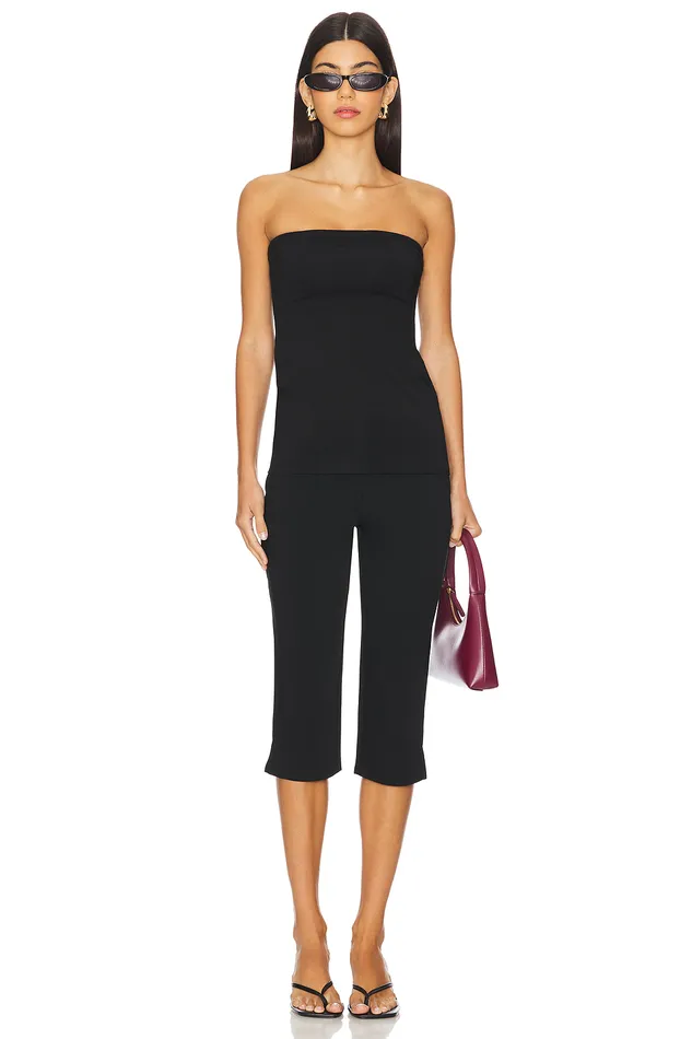 Grace Cropped Pant Black Women Lovers and Friends Pants Grace Cropped Pant Black Women Lovers and Friends Pants