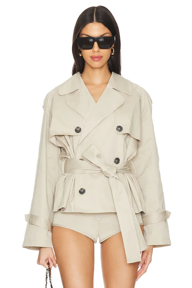 Gracie Jacket Fossil Grey Women Lovers and Friends Jackets and Coats