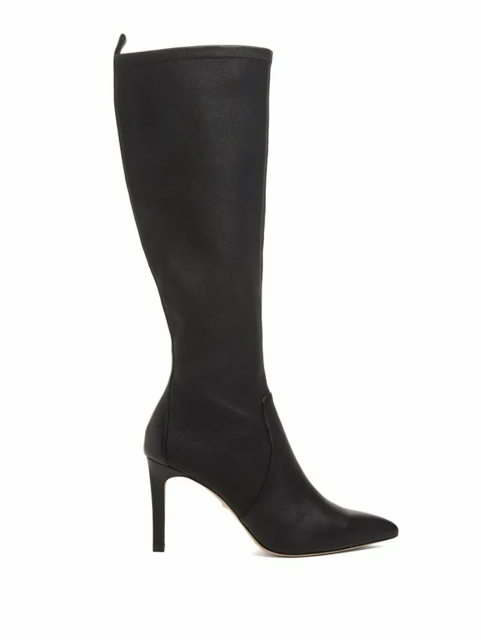GUESS Boots and Booties Women Campbell Tall Boots Black Snakeskin GUESS Boots and Booties Women Campbell Tall Boots Black Snakeskin