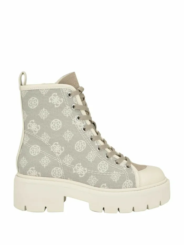 GUESS Boots and Booties Women Shutter Peony Utility Boots Taupe GUESS Boots and Booties Women Shutter Peony Utility Boots Taupe