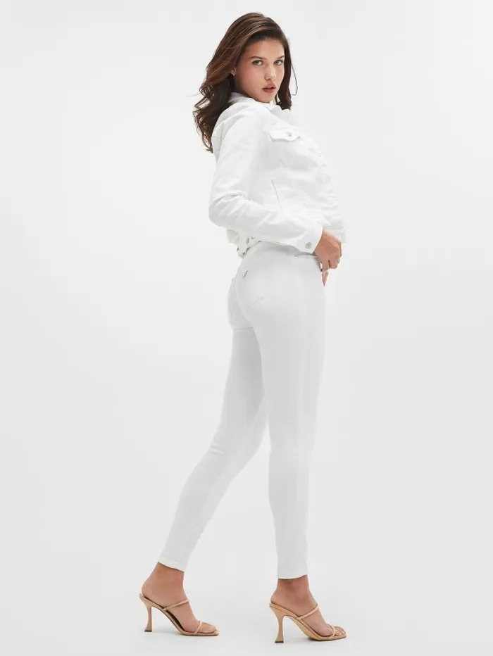 GUESS Eco Sexy Curve MidRise Jeans Optic White Rinse Women Jeans and Denim GUESS Eco Sexy Curve MidRise Jeans Optic White Rinse Women Jeans and Denim