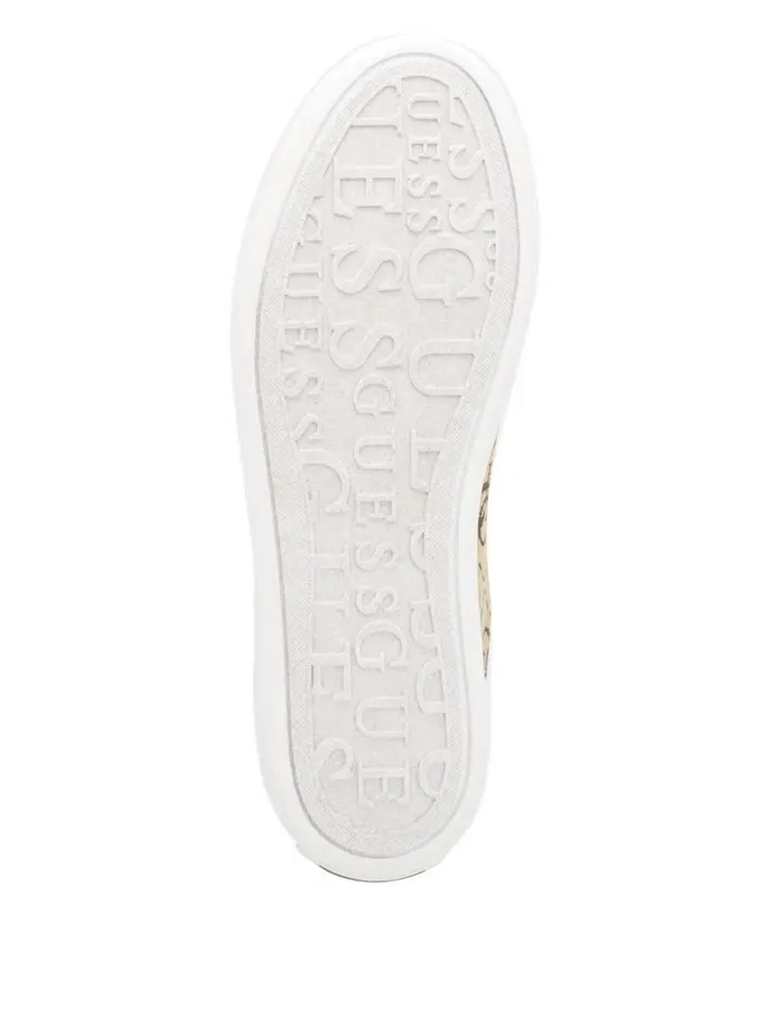 GUESS Giaa Logo Print LowTop Sneakers Medium Brown Women Sneakers GUESS Giaa Logo Print LowTop Sneakers Medium Brown Women Sneakers
