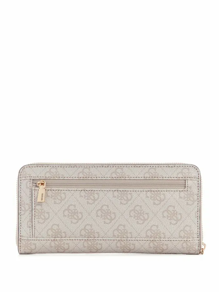 GUESS Handbags Women Laurel Large ZipAround Wallet Dove Logo GUESS Handbags Women Laurel Large ZipAround Wallet Dove Logo