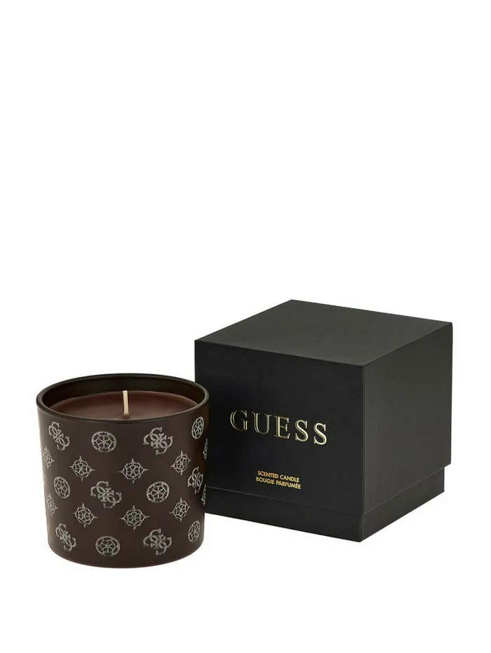 GUESS Home Women Peony Quattro G Candle Chocolate GUESS Home Women Peony Quattro G Candle Chocolate