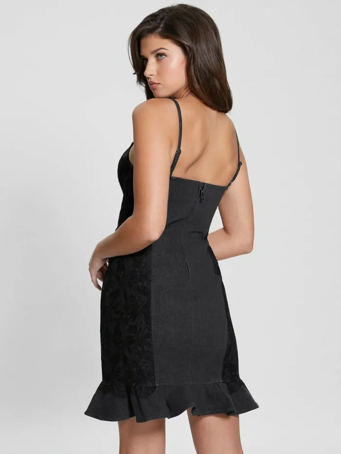 GUESS Lelly Lace Bustier Dress Authentic Lace Women Dresses and Jumpsuits GUESS Lelly Lace Bustier Dress Authentic Lace Women Dresses and Jumpsuits