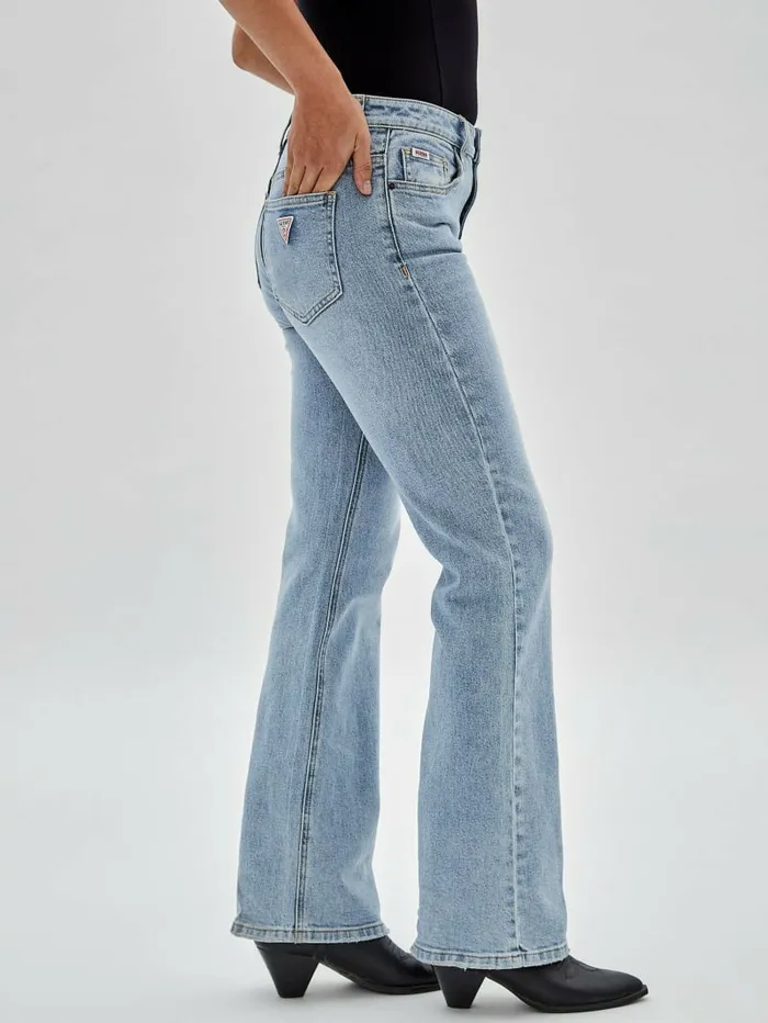 GUESS Originals Kit Bootcut Jeans Go Leo Lt Wash Women Jeans and Denim GUESS