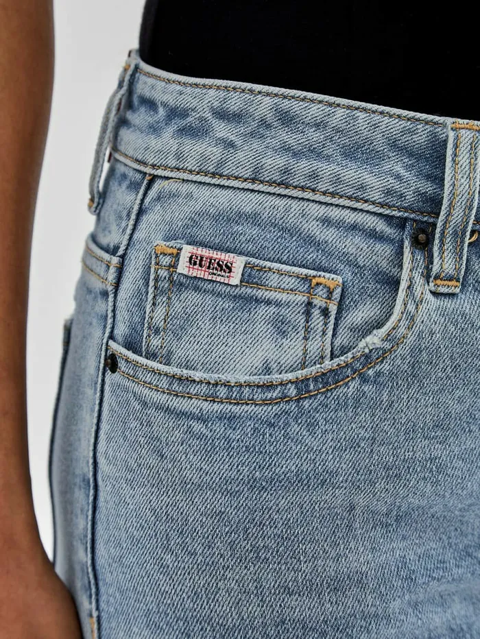 GUESS Originals Kit Bootcut Jeans Go Leo Lt Wash Women Jeans and Denim GUESS